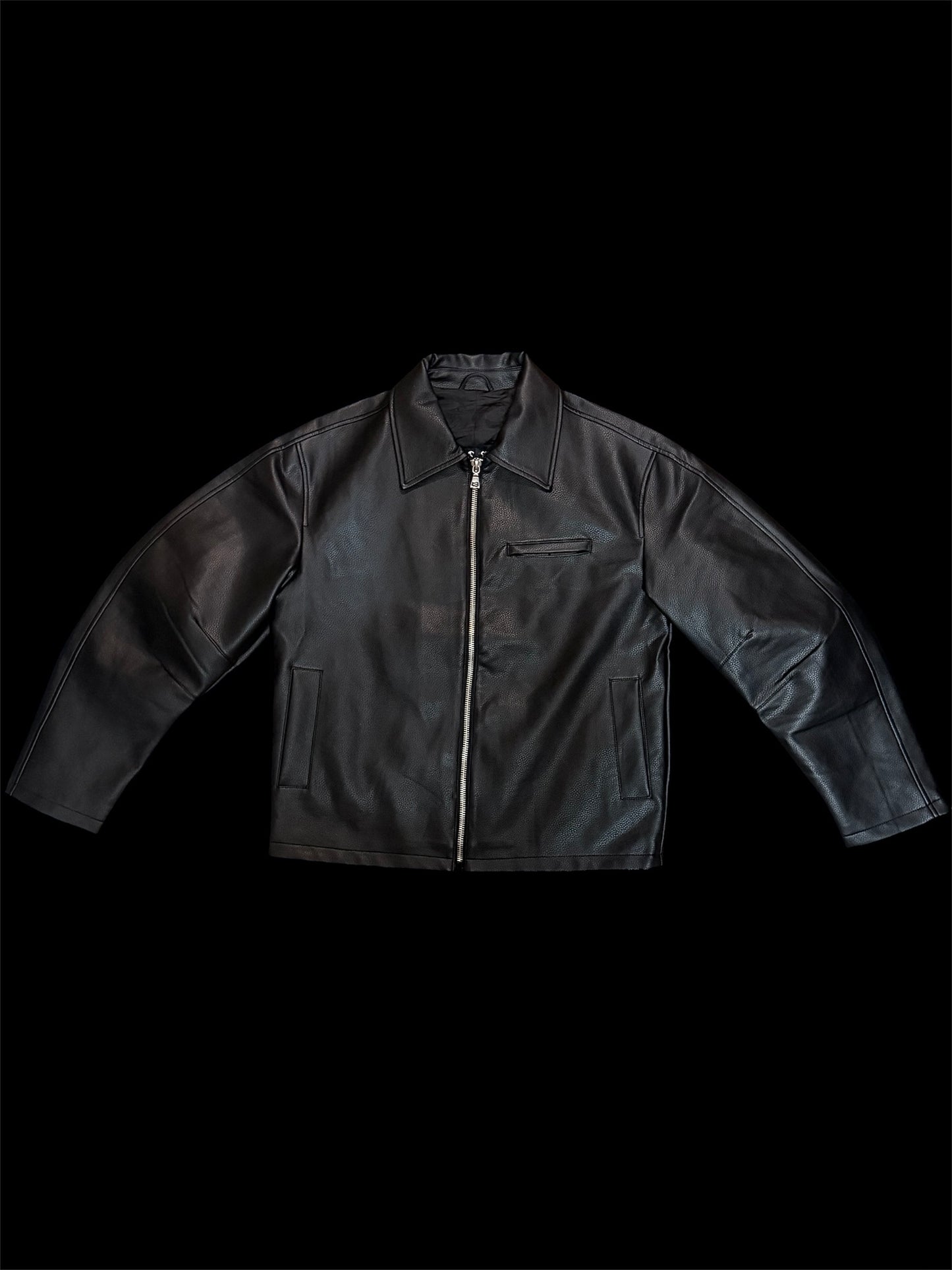 PFNY WAR ANGELS BLACK LEATHER JACKET